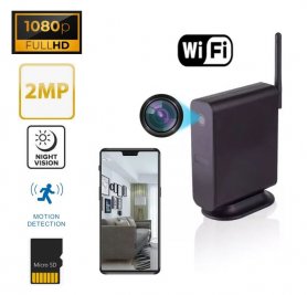 IP kamera ukrytá vo Wi-Fi routeri - 2MP FULL HD 1080P + IR nočné videnie 5m + detekcia pohybu