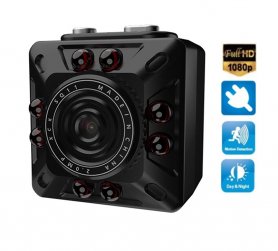Μίνι συμπαγής φωτογραφική μηχανή FULL HD με ανίχνευση κίνησης + 8 IR LED