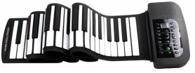 Silikonpad piano 88 tangenter upp till 128 toner - elektriskt rullande piano + Bluetooth + MIDI