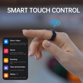 Smart ring - anelli indossabili intelligenti con AI (app tramite smartphone iOS/Android)