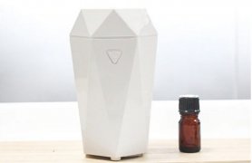 Luftfugter + bærbar luftfrisker med aromaterapi