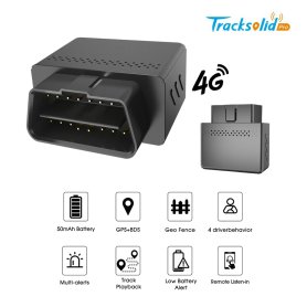 OBD locator 4G - Car fleet GPS location tracker with an accuracy of up to 2,5m + wiretapping