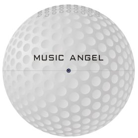 Golfball - mini bluetooth høyttaler til mobiltelefon 1x3W