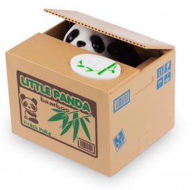 Panda Spardose für Münzen - elektronische Kinderkasse