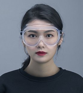 Gafas de seguridad: protectoras y transparentes