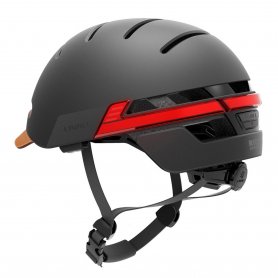 Conjunto de casco inteligente - Livall BH51M casco de bicicleta bluetooth + extensión multifunción con banco de potencia 5000mAh + sensor de velocidad nano