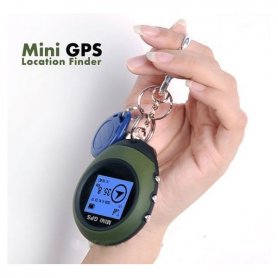 Nyckelringssökare - Mini GPS-navigator med 1,5-tumsskärm - Navigering för vandring