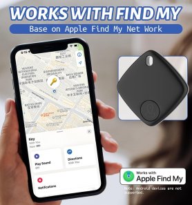 Vyhladavac klucov - Mini gps lokátor ako smart kľúčenka bluetooth (Apple Find My)