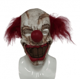 Klaun Pennywise maska za lice - za djecu i odrasle za Noć vještica ili karneval