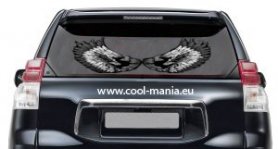 Led car stickers Wings - 50cm x 25cm