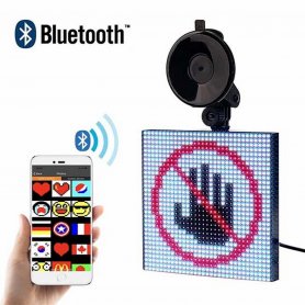 Ledskärm för RGB-fyrkantig bildskärm med Bluetooth-kontroll via App