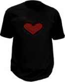 Lovers T-shirt - coeur