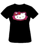 Ciao maglietta del gattino per le signore