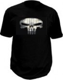 Camiseta led - Punisher
