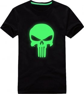 Fluorescente T-shirt - Punisher