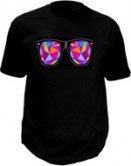 Partie T-shirt - lunettes Kaleidoscope