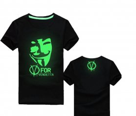 Fluorescentní trička - V for Vendetta