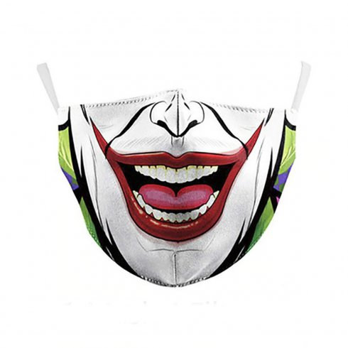 JOKER protective face mask - 100% polyester | Cool Mania