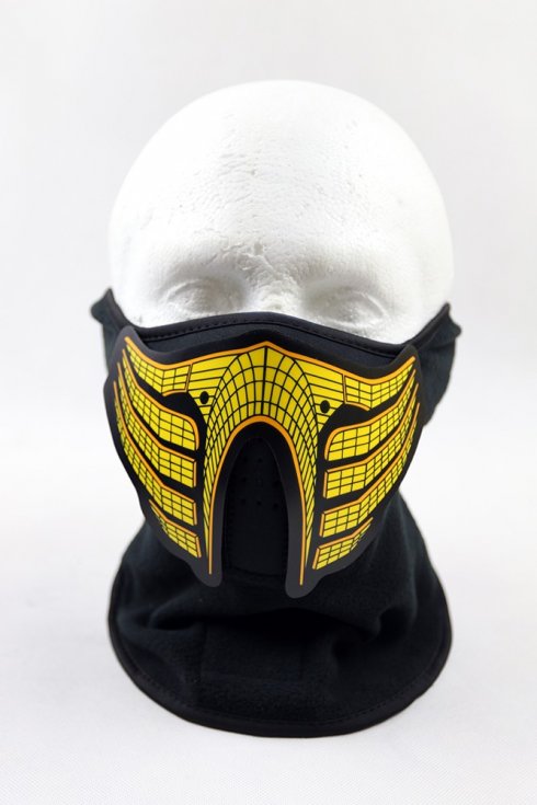 LED rave mask for sound sensitive - Scorpion Cool Mania