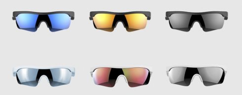​Cserélhető tartalék üveg sport bluetooth szemüveghez - PIROS