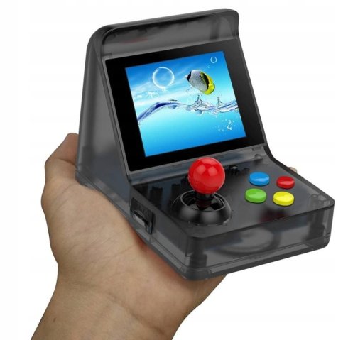 Arcade console retro - 3" mini video game for children with joystick 320x240px Dual