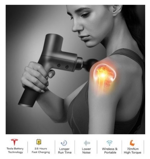 Percussion Massage Gun Adjustable Speeds Massagers for Neck and Back  Effective Stress Relief and Strengthen Muscles - China Percussion Massage  Gun, Adjustable Speeds Massagers