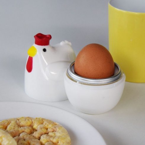 Örbylgjuofn eggjaeldavél 1 stk - lítill flytjanlegur instant egg eldavél - HEN