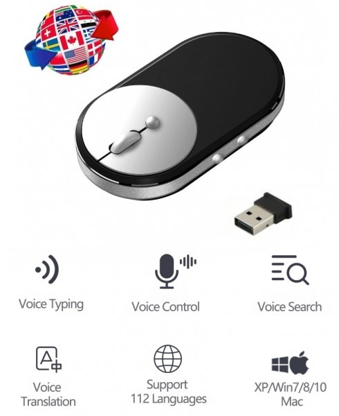 Fabrico Computador Ai Rato com Voz 110 IDIOMAS TRADUÇÃO rato sem fios -  China Digital de Voz Mouse Mouse Ai Mouse e falando o mouse Bluetooth Mouse  preço