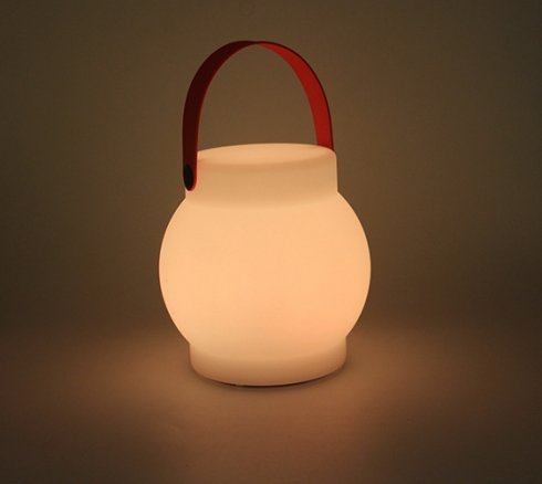 Lampe LED portable LED avec poignée - 8 couleurs au choix + protection IP44