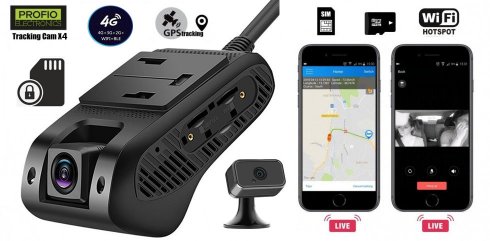 4g live dash cam dual cloud system 4G/WiFi with remote GPS