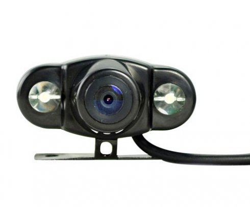 Atvirkštinės kameros P16 120 ° + 2x didelio ryškumo LED