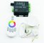 Wi-Fi далечински управувач SOUND SENSITIVE + RGB бои за силиконски LED RGB лента