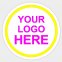 Maßgeschneidertes Logo für Gobo-Projektoren (2 Farben)