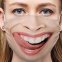 Mască de față SMILE de protecție cu imprimare 3D colorată
