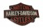 Harley Davidson - пряжка для любителей мотоциклов