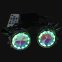 Kaleidoskopske LED svjetleće Steampunk naočale RGB boja + daljinski upravljač
