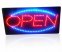 LED panel s nápisem "OPEN" 48 cm x 25 cm