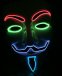 Anonymous maska viacfarebná