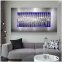 Tablouri perete living - Metal (aluminiu) - LED retroiluminat RGB 20 culori - VISION 50x100cm