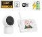 Video Babymonitor - Wifi SETT - 5" LCD + FULL HD roterende kamera med IR LED + VOX + termometer