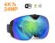 Occhiali da sci con fotocamera Ultra HD con filtro UV400 + connessione WiFi