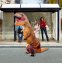 Костюм динозавра взорвать костюм надувной XXL - костюм хэллоуина тираннозавра (наряд динозавра) до 2,2 м + вентилятор