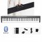 Elektronisk keyboard (digitalt piano) 125cm med 88 taster + Bluetooth + stereohøyttalere