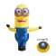 Dancing inflatable guy - Blow up Air dancer with blower with waving hand - MINION 3m