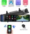 Backspegel bilkamera med WiFi + Bluetooth + 11" display + backkamera + support (Android auto/Carplay iOS)
