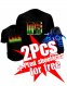 Koop 2 Led-t-shirts en ontvang 1 led-schoenveters gratis