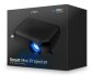 Slimme miniprojector aan de muur WiFi - FULL HD LED-dataprojector USB + HDMI + SD (13x8,5x5 cm)