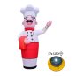 Blow up dancing man - Inflatable Air dancer with blower with waving hand - CHEF 3m