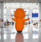 Inflatable air puppet - Blow up dancing man with stand + fan blower waving hand - BULL 3m