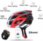 Fahrradhelm - Intelligente Smart LED-Helm mit Fernbedienung am Lenker